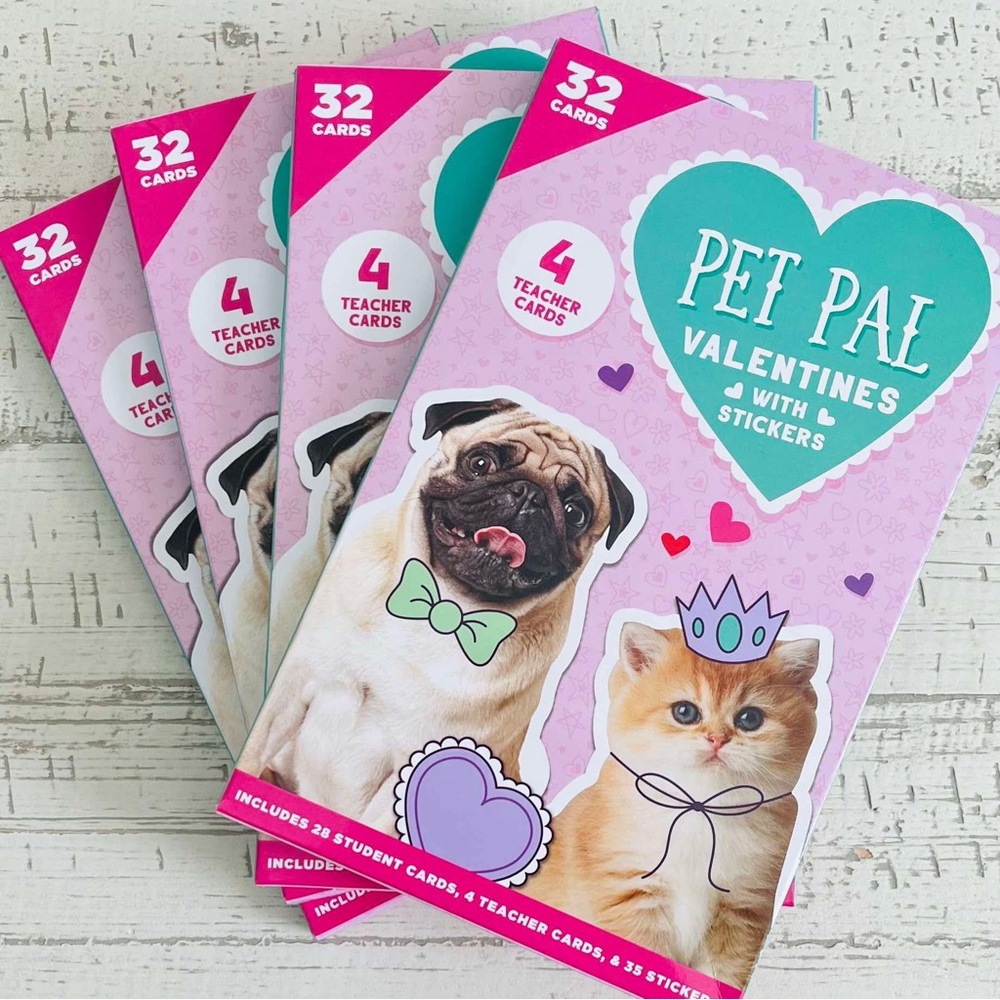 Kohl’s Pet Pal Valentines with Stickers